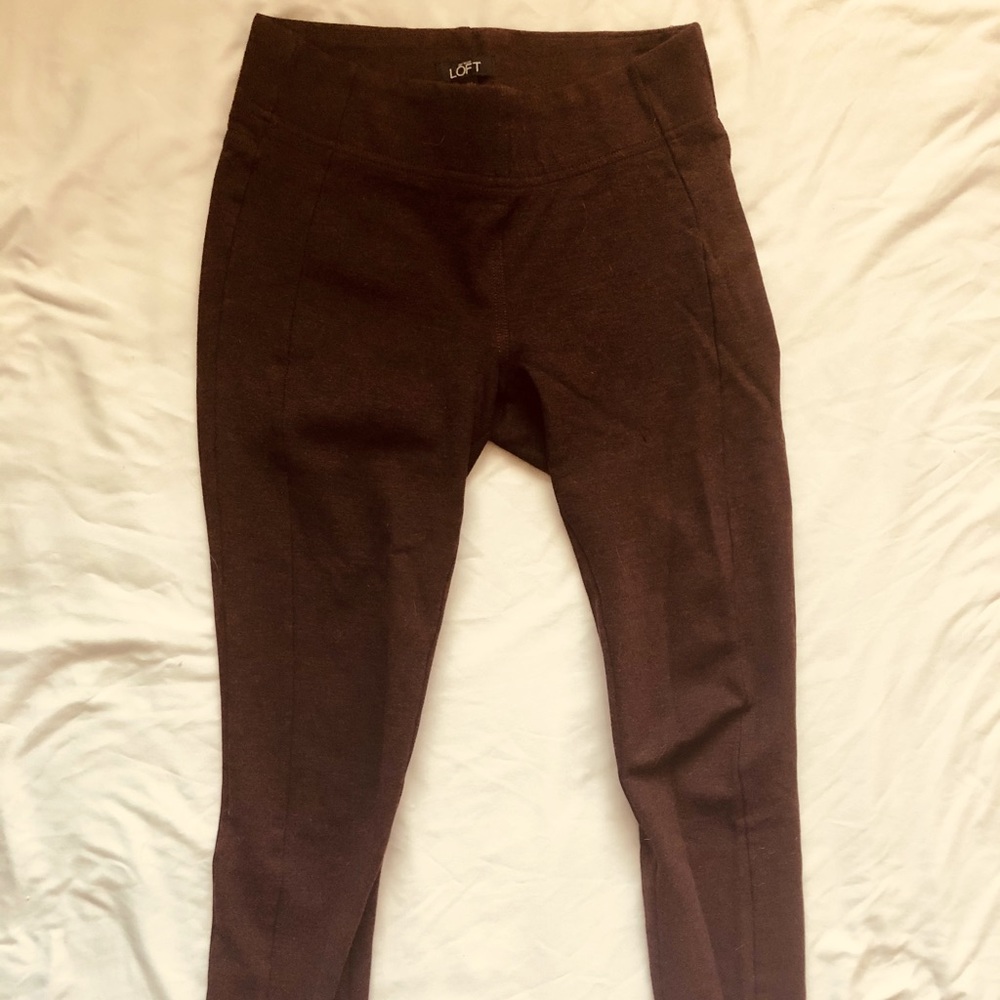 LOFT seamed ponte legging